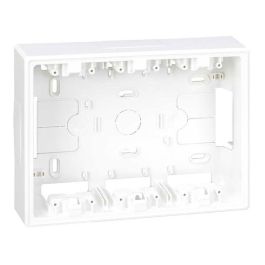 Caja de superficie para 3 elementos dobles blanco Precio: 13.50000025. SKU: B145WXHAWB