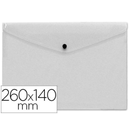 Liderpapel Carpeta Dossier Broche Polipropileno Transparente 260x140mm Precio: 0.58999963. SKU: B1ASTKHMLA