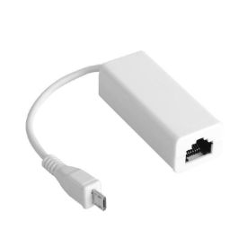 MicroConnect USBMICROETHB Adaptador Micro USB a Ethernet Blanco para Dispositivos con Conexión a Internet Cableada Estable y Rápida Precio: 5.59000035. SKU: B15JZS3TVG
