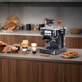 Cafetera Express de Brazo Cecotec Power Espresso 20 Barista 2200 W Negro 20 bar