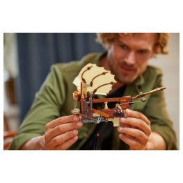 LEGO ICONS 10363 Máquina Voladora de Leonardo da Vinci, Juego Construcción, 493 Piezas, 18+ Años