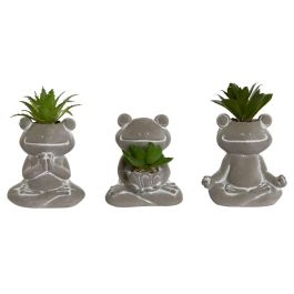 Planta Decorativa Home ESPRIT Polietileno Cemento Rana 7,5 x 5 x 11 cm (3 Unidades) Precio: 7.49999987. SKU: B13CGKTENC