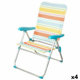 Silla de Playa Aktive 48 x 95 x 65 cm (4 Unidades) Precio: 143.88999955. SKU: B14ZQQ6H2E