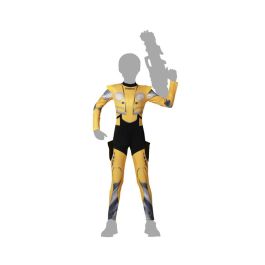 Disfraz Coche Robot Amarillo Niño Infantil 10-12 Años Disfraz Coche Robot Amarillo Niño Infantil 10-12 Años