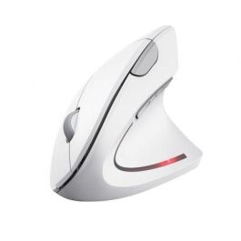 Trust Ratón Ergonómico Vertical Verto Inalámbrico 2.4 grhz 800-1200-1600 Ppp Diestro 6 Botones Blanco Precio: 32.49999984. SKU: B1C4VC76KV