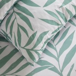 Juego de cama - TODAY Crazy - Estampado floral - 2 personas - 220 x 240 cm - Blanco