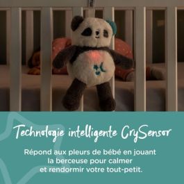 TOMME TIPPEE, Luz nocturna de lujo con CrySensor, 6 sonidos relajantes, USB, lavable a máquina, Pippo el Panda TOMME TIPPEE, Luz nocturna de lujo con CrySensor, 6 sonidos relajantes, USB, lavable a máquina, Pippo el Panda