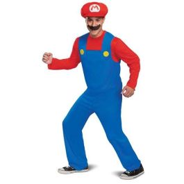 Nintendo Disfraz de lujo Super Mario para adulto Talla L-XL Color azul Precio: 42.50000007. SKU: B1JP89ATDH