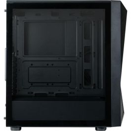 Cooler Master Caja Ordenador Gaming CMP 520 Black ATX, 3 Ventiladores ARGB, Vidrio Templado, Soporte para GPU de 350mm, CP520-KGNN-S00