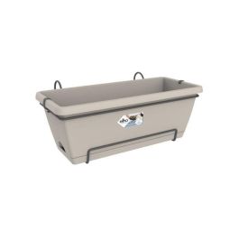 Elho Allin1 55 Jardinera Barcelona XL rectangular de plástico taupe 18L con drenaje para balcón y exterior Precio: 37.94999956. SKU: B1D39TMXKL