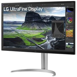 LG 32UQ850V-W Monitor UltraFine 32" 4K IPS (3840x2160) 5ms 60Hz HDR400 HDMI DP USB-C con Altavoces Pivot Plata