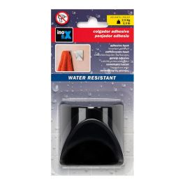 Colgador resistente al agua "cinta" negro mate 2190-3 inofix