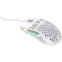 Cherry MSM M42 Xtrfy Ratón gaming RGB con cable, blanco