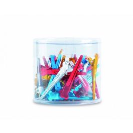 Bifull Pinzas de Separación de Aluminio en Colores, Liss Clips, Bote con 50 Unidades Precio: 4.58999948. SKU: B1ESSD3XWN