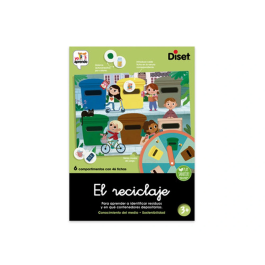 Diset Juego Didactico El Reciclaje - Juego Educativo Sobre Separación de Residuos y Sostenibilidad