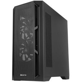 Chieftec GA-01B-M-OP Caja Gaming Midi Tower ATX Negra para PC de Juego con Panel de Vidrio Templado