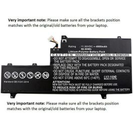CoreParts Batería para Portátil HP 57.00Wh Li-Pol 11.55V 4935mAh Negra Precio: 54.49999962. SKU: B177TV9R9V