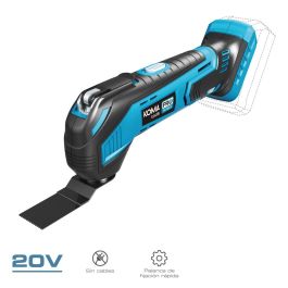 Koma Tools 20v-mh Multiherramienta Oscilante 20V (Sin Batería/Cargador) Velocidad Variable 11.000-21.000 rpm, Cambio Rápido Hoja Pro Series Precio: 44.5000006. SKU: S7906462