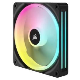 Corsair COR1690976660058 Serie QX RGB iCUE LINK QX140 RGB Ventilación de PC 140 mm Kit de Inicio