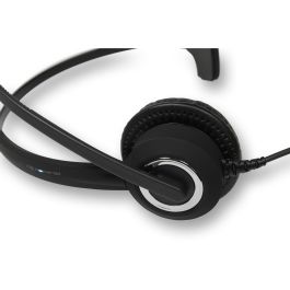 Plusonic Auriculares Mono USB compatibles con Teams y Skype