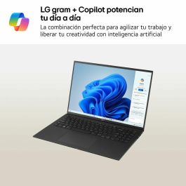 LG Gram 16Z90RU-G.AA55B Portátil Ligero 16" WQXGA IPS Intel Core i5-1334U 16GB LPDDR4x 512GB SSD Windows 11 Home Negro
