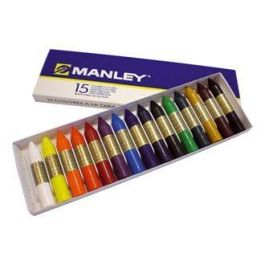 Manley Ceras 60 mm Colores Surtidos Estuche 15 Ud Precio: 3.50000002. SKU: B1CBFN7KEC