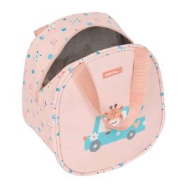 Portameriendas Térmico Safta Jirafa Coral 19 x 22 x 14 cm