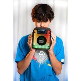 Altavoz inhalambrico con luces disco go party 17,5x15,5x15 cm Altavoz inhalambrico con luces disco go party 17,5x15,5x15 cm