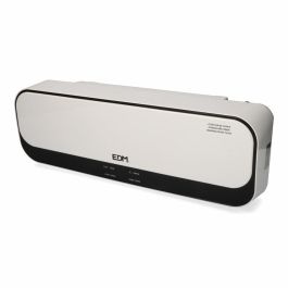 Edm Calefactor Split Cerámico de Pared 1000-2000W con Mando a Distancia, Programador y Pantalla LED 55.7x14.4x18.5 cm