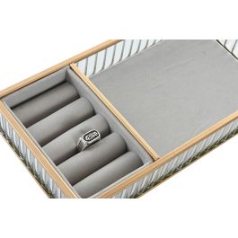 Joyero Glam DKD Home Decor Transparente Dorado 13 x 4 x 25 cm (4 Unidades) Joyero Glam DKD Home Decor Transparente Dorado 13 x 4 x 25 cm (4 Unidades)