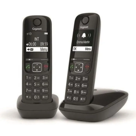 Gigaset AS690 Duo Teléfono Fijo Inalámbrico Negro Manos Libres Pantalla Ultralegible Bloqueo Llamadas Fabricado en Alemania Precio: 80.78999995. SKU: B1BL725L7R