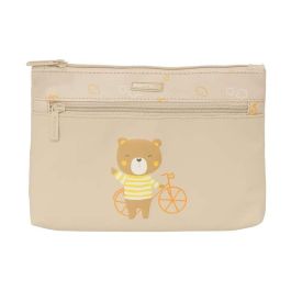 Estuche Escolar Safta Osito Oso Beige 23 x 16 x 3 cm Precio: 14.626358999999999. SKU: B16K483G6N