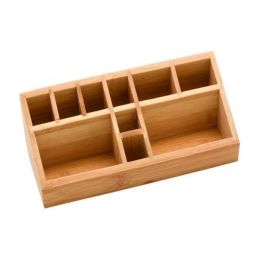 DKD Home Decor Organizador Bambú Natural 9 x 10 x 23 cm 10 Compartimentos Precio: 4.68999993. SKU: B1KMCBHX4J