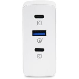 DICOTA D31983 Cargador Universal GaN para Portátil, 100W, Rápido Power Delivery/Quick Charge 4+, 1 USB-A, 2 USB-C