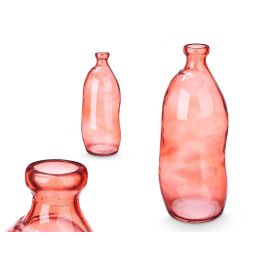 Botella Alta Irregular Teja Giftdecor 13x35x13 cm - Vidrio (6 Unidades) Precio: 33.4999995. SKU: B159Q92YXN