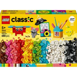 LEGO 11042 Caja Feliz Creativa Classic, Set de Construcción con 680 Ladrillos y Elementos Especiales, Guía Inspiradora y 10 Modelos Rápidos para Niños +5 Años Precio: 43.49999973. SKU: B1J9PPN865