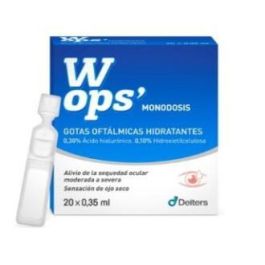 Wops Gotas Humectantes 0,3% 20Monodosis Precio: 12.8900002. SKU: B1JGL3BJWV