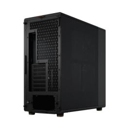 Fractal Design FD-C-NOR1X-01 Carcasa Midi Tower PC Negro Carbón Vegetal, Compatible con ATX, 3 Ventiladores 140mm, Gestión de Cables
