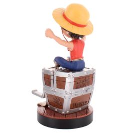 Cable Guy Luffy One Piece Soporte para Mando y Móvil - 20cm Compatible PlayStation, Xbox, iPhone