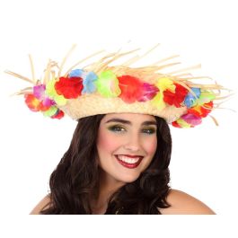 Sombrero Hawaiano Flores Mujer Adulto Precio: 3.50000002. SKU: B14MXFNFRT