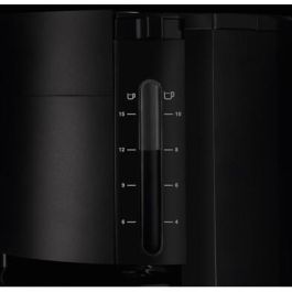 Krups F 309 08 ProAroma Cafetera de filtro 1.25L 15 tazas 1150W Negra con jarra de vidrio y sistema antigoteo