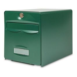Burg Wachter Buzón Balthazar, Acero Galvanizado Prelacado, Verde, 1 Puerta, Antirrobo 22kg, Anticorrosión, Apertura Vertical Burg Wachter Buzón Balthazar, Acero Galvanizado Prelacado, Verde, 1 Puerta, Antirrobo 22kg, Anticorrosión, Apertura Vertical