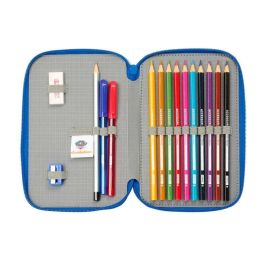 Safta Plumier Doble Pequeño Paw Patrol "Cool" 29 Piezas 12,5x19,5x4 cm