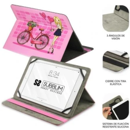 SUBBLIM Funda Tablet TRENDY CASE FASHION GIRLS 10.1"