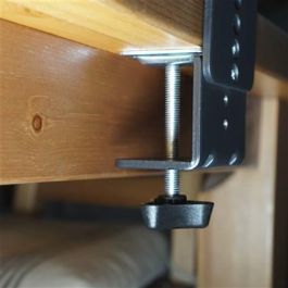 ELBE Brazo Soporte de Mesa para Monitor SM-1232-10K | Ajustable hasta 32' y 10kg | VESA 50/75/100mm