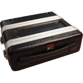 GATOR Estuche Rígido de Polietileno Negro para Sistema Inalámbrico HF y Micrófono - 404.9 x 370.1 x 150.1 mm