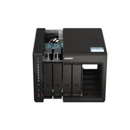 QNAP TS-453E-8G NAS Torre con Procesador Intel Celeron J6412, 8GB RAM, HDD/SSD/M.2, Negro QNAP TS-453E-8G NAS Torre con Procesador Intel Celeron J6412, 8GB RAM, HDD/SSD/M.2, Negro