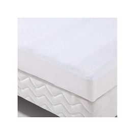 Ropa de cama cubierta impermeable esponja Transalese 100% algodón 80x190 cm blanco