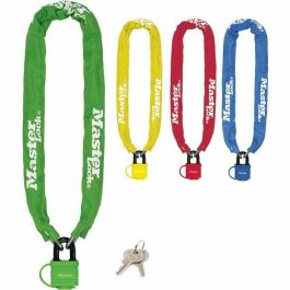 Master Lock 8390EURDPROCOL Candado de Cadena de Seguridad para Bicicletas, Acero Endurecido 6mm, 90cm, Anticorte, con Llave Precio: 30.50000052. SKU: B1HQVE57GS