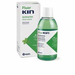 Kin FLUORKIN Enjuague Bucal Anticaries 500 ml, Protección Integral Contra Caries y Placa, Frescor Duradero. Higiene Oral Diaria Adultos Sin Gluten. Precio: 10.58999986. SKU: S05109324